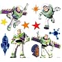 Toy Story Buzz Lightyear - Over 20 Wall Stickers - Accents