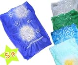 【着物問屋】子供正絹兵児帯/へこ帯　全5色<br>【青/縹（はなだ）/エメラルドグリーン/グレー/みどり】