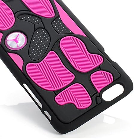 Techcity Michael Jordan Purple Iphone 6 3d Silicone Skin Hard Plastic Inner Case Rubber Feels Looks Like the Sneaker Sole