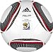Adidas WC 2010 Glider Soccer Ball, White Black Light Scarlet, 3