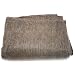 Extra 40% Off Soft 100% Alpaca Wool BlanketReversible throw blanketDark Brown Earth ToneBlack Highlights