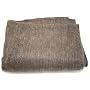 Extra 40% Off Soft 100% Alpaca Wool BlanketReversible throw blanketDark Brown Earth ToneBlack Highlights