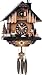River City Clocks One Day Musical Cuckoo Clock with Woodchopper Chopping Wood and Animated Chimney Sweeper - 11 Inches Tall - Model # M404-11P
