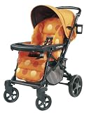 Peg Perego Uno Convertible Carriage to Stroller System in Revi Orange