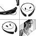 Bluetooth Headset Headphones Rymemo Newest Universal Wireless Music Earphones Stereo Earbuds Sports/running Magnetic Neckband Style for Cellphone,Black-Black