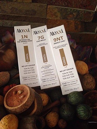 Aloxxi Tones No Ammonia Demi-pernament Color #4rm Medium RED Mahogany Brown