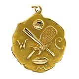 14K Gold Vintage Sports Charm