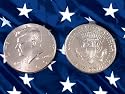 2009 John F Kennedy Half Dollar P D BU 2 Coin Set