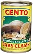 Cento Whole Baby Clams, 10-Ounce Cans (Pack of 12)