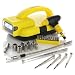 Dynamo Crank-Style Flashlight and 27-piece Tool Kit