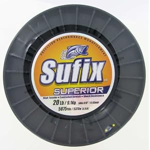 Superior Mono Line 1kg 20lb Yellow by