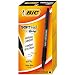 BIC Soft Feel Retractable Ballpoint Pen, Medium Point, Black, 12-Count