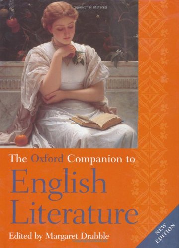 the oxford companion to english literature