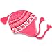 Alki'i Braided Aviator womens warm beanie snowboarding winter snow hats - Pink