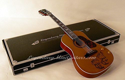 John Lennon "Give Peace a Chance" Miniature Guitar