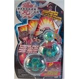 Reaper, Gorem and Mystery Marble Green Bakugan Battle Brawlers Starter Pack Series 1 with 3 Metal Gate Cards