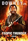 TROPIC THUNDER DOUBLE-SIDED ADV STYLE A ROBERT DOWNEY JR MOVIE POSTER