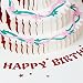 Magideal 3DPop Up Invitation Greeting Card Valentine Anniversary Birthday ColoredCake RS.140.00