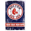(24x36) Boston Red Sox (Redsox Nation Logo) Sports Poster Print