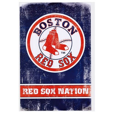 Boston Red Sox (Redsox Nation Logo) Unframed Sports Poster Print (Framing and Wood-Mounting also available) - 22