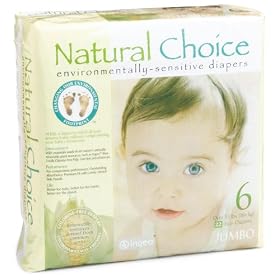 Natural Choice Environmentally-Sensitive Diapers, Case Pack