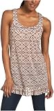 Miss Chievous Junior's Printed Racerback Tank with Ruffled Hem