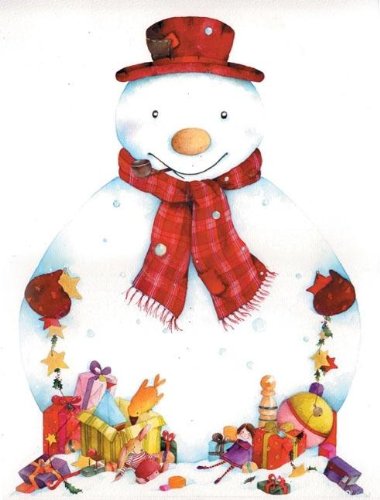 Snowman 3-D Advent Calendar