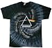 Pink Floyd T-shirt 'Spiral' Dark Side Of The Moon tie dye tee Image