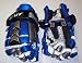 Sporting Goods : New deBeer GAIT Chaos Lacrosse Gloves Royal Blue 12" M