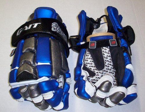 New deBeer GAIT Chaos Lacrosse Gloves Royal Blue 12" M