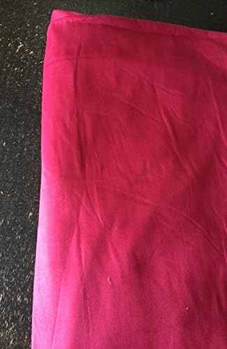 Linen Place Egyptian Cotton 500-Thread-Count Sateen Finish One Flat sheet Only Full-XL Burgundy Solid