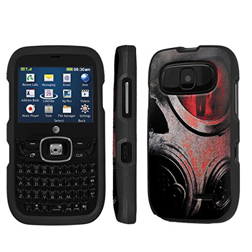 NakedShield ZTE ALTAIR 2 Z432 (Gas Mask) Total Hard Armor LifeStyle Phone Case