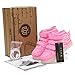 CIOR Kids Boy and Girl's 11 Color Wings Led Sneakers Light Up Flashing Shoes,102,06,32, 1 M US Little Kid, 02Pink