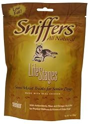 Sergeant's Sniffers Lifestages 7-Ounce Senior Dog Treat