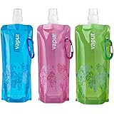 Vapur Anti-bottle Set of 3 0.5 Litres Each - True Green - Blue - Pink