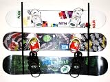 Snowboard Wall Rack | 2 or 3 Snowboards