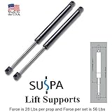 SUSPA&reg; C16-02622 Gas Spring/Prop/Strut/Shock 28 LB Force Per Prop and 56 LB Force Per Pair (set of 2)