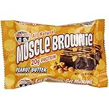LENNY & LARRY'S Peanut Butter Muscle Brownie, 2.82-Ounce Packages (Pack of 12)