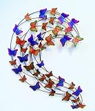 Butterfly Rainbow Wall Art Decor Indoor Outdoor Metal Butterflies