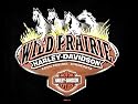 Wild Prairie Harley-Davidson&reg; Men's Black Short-sleeve T-Shirt. Classic Logos. BLK-BS-WILD-T