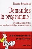 Demandez le programme !
