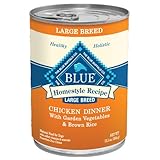 Blue Buffalo Large Breed Dog Canned Food, Chicken (Pack of 12 12.5-Ounce Cans)