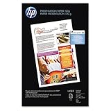 HP Laser Presentation Paper, Glossy White, 95 Brightness, 32lb, 11 x 17, 250 Sheets