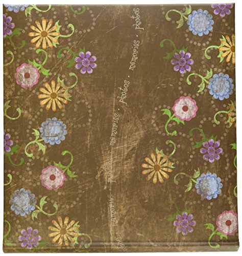 Pioneer Photo Albums 200 Pocket Printed Aged Floral Design Photo Album for 4 by 6-Inch Prints