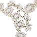 XY Fancy Multi Layer Flower Chains Allloy Resin Elegant Flower Women Back Sexy Body Chains Summer Dress Necklaces
