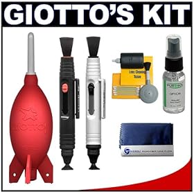 Giotto's Rocket-Air Blower Professional AA1903 Large (Red) + Lenspen Lens Pen Cleaning...
