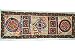 Sari Mirror Banjara Table Runner Taapestry Wall Hanging Table Runner 60 X 20