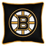 Best Quality Sidelines Pillow - Boston Bruins NHL /Color Black Size 18 X 18