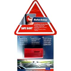 Scheibenwischerreiniger "Safe Sigth" (2 in 1). Entfernt Schmutz und Schnee von Scheibenwischerbl�ttern. Inkl. Wischerd�sen-Einsteller.