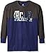 Rocawear Men's Big-Tall Split Level Long Sleeve Crew